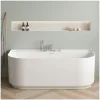 Baignoire acrylique murale EQUINOXE blanche 170cm