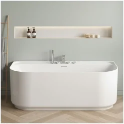 Baignoire acrylique murale EQUINOXE blanche 170cm