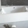 Baignoire angle gauche ZIANIGI avec tablier - 150cm