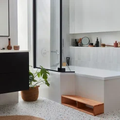Baignoire bain douche 180 x 90 cm JACOB DELAFON Neo blanc brillant gauche