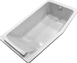 Baignoire bain douche 160 x 85 cm blanc brillant Jacob Delafon