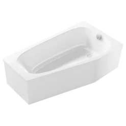Baignoire bain douche 170 x 90 JACOB DELAFON Bastille vidage à droite blanc mat