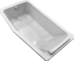 Baignoire bain douche 160 x 85 cm blanc mat Jacob Delafon