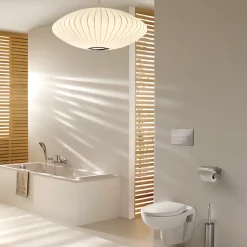 Baignoire bain douche JACOB DELAFON Struktura + pare bain + tablier + étagère 170 x 75
