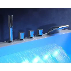 Baignoire balneo HAMILTON 160 1 place ARCHIPEL 160x75 - DROITE