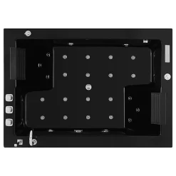 Baignoire balneo NIAGARA DUO BLACK 2 places ARCHIPEL -180x126