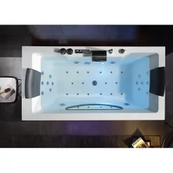Baignoire balneo RIVIERA CONCEPT 1 place ARCHIPEL 180x90