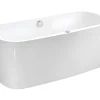 Baignoire balnéo à leds SIRGAO - 1 place - 155L - 150x75 cm - Blanche
