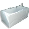 Baignoire balnéo avec porte à droite 153 x 76 cm Pansy
