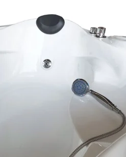 Baignoire Balnèo blanc 150 X 150 cm pour 2 personnes 6 jets Anemone