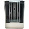 Baignoire Balnèo Cabine de Douche 150 X 83 cm Blossom