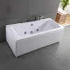 Baignoire Balnéo Sikinos White Jets, 170x80cm, by Spalina