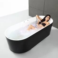 Baignoire Balnéo Ukio Bulle 175x75x65cm, by SPALINA