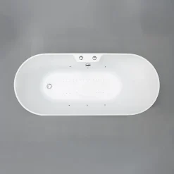 Baignoire Balnéo Ukio white Bulle 175x75x65cm, by SPALINA