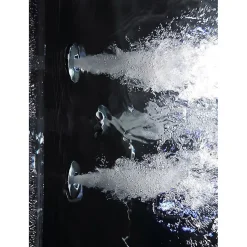 Baignoire balnéo VICTORIA BLACK 2 places 192x142 - DROITE