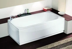 Baignoire CALYPSO (pieds inclus) - Dimensions : 180 x 80 cm - Couleur BLANC
