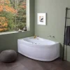 Baignoire D'angle Gauche Avec Hydromassage Ambra Intégré