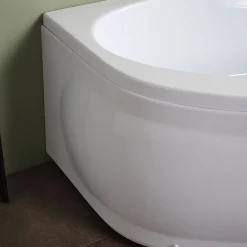 Baignoire D'angle Gauche Avec Hydromassage Ambra Intégré