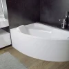 Baignoire d'angle gauche RIMA avec tablier - 150cm