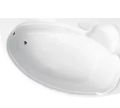 Baignoire d'angle NOVA Droite avec tablier - 155 CM