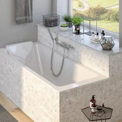 Baignoire droite 150 x 70 cm blanc brillant Jacob Delafon