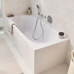 Baignoire droite 170 x 75 JACOB DELAFON Bastille blanc brillant