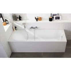 Baignoire droite 170 X 75 JACOB DELAFON Brive en acrylique renforcé + nettoyant