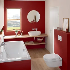 Baignoire droite 180 X 80 VILLEROY ET BOCH Architectura acrylique avec pieds