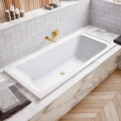Baignoire droite 170 X 80 VILLEROY ET BOCH Architectura acrylique avec pieds