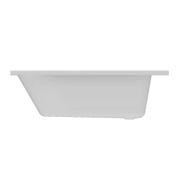 Baignoire droite Cavally L. 130 x l. 70 cm blanc