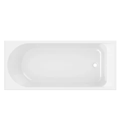 Baignoire droite Cavally L. 150 cm x l. 70 cm blanc