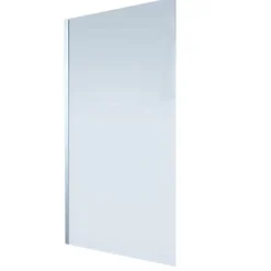 Baignoire droite DURAVIT No.1 180 x 85 cm + Pare bain droit AURYS Mist 1 chromé