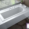 Baignoire Droite sans Tablier - 150 x 70 cm - SHEA SANS TABLIER - REPOSE-TÊTE OFFERT
