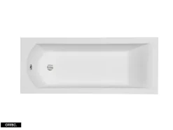 Baignoire Droite sans Tablier - 170 x 70 cm - SHEA SANS TABLIER - REPOSE-TÊTE OFFERT