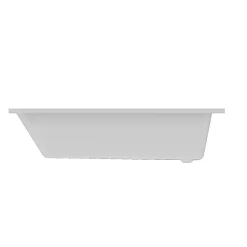 Baignoire droite Teesta L. 160 cm x l. 75 cm blanc