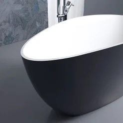 Baignoire En Résine Naturelle, Finition Élégante, 150X70x56 - Rachele