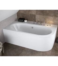 Baignoire HILIO GAUCHE avec tablier - 170cm