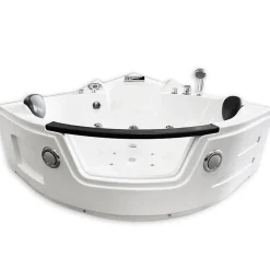 Baignoire hydromassage Chromothérapie 150 X 150 cm 12 jets Mimosa