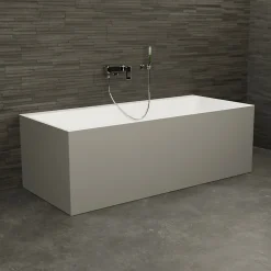 Baignoire Ilot Cobalt 170 grise 170x75x56cm, by SPALINA