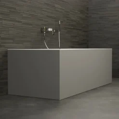Baignoire Ilot Cobalt 170 grise 170x75x56cm, by SPALINA