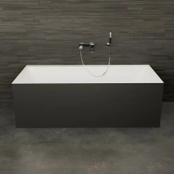 Baignoire Ilot Cobalt 170 noire 170x75x56cm, by SPALINA