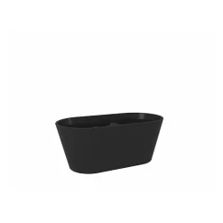 Baignoire ilot noir 170x80 Matte Black