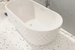 Baignoire ilot PRISM 170x80cm Blanc