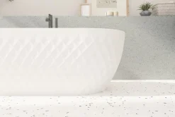 Baignoire ilot PRISM 170x80cm Blanc