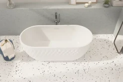 Baignoire ilot PRISM 170x80cm Blanc