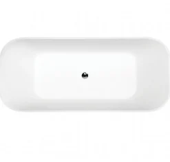 Baignoire îlot ASSOS S-LINE bicolore 160 x 70 cm