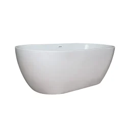 Baignoire îlot blanche Fidji 170x80 cm