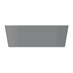 Baignoire îlot Huron L. 180 cm x l. 80 cm gris