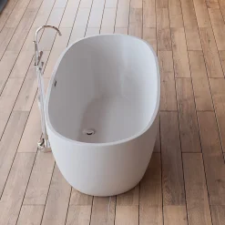 Baignoire îlot ovale SAMBA L. 170 x l. 79 cm, by SPALINA