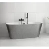 Baignoire îlot VICA GLAM SILVER 80 cm - 150cm